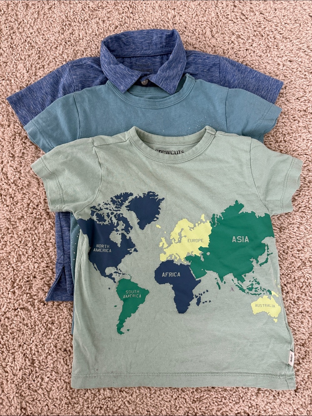 Crewcuts Boys Shirt Bundle XXS (2-3)